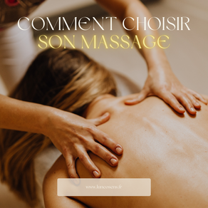 Choisir le Massage Idéal : Trouvez la Symphonie Relaxante pour Votre Corps