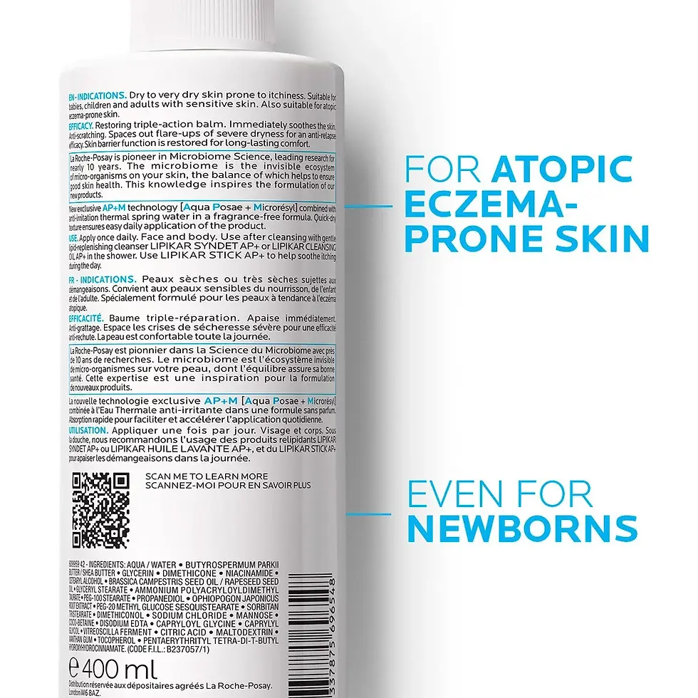 Thumbnail: La Roche-Posay Lipikar Baume Ap+M 400ml