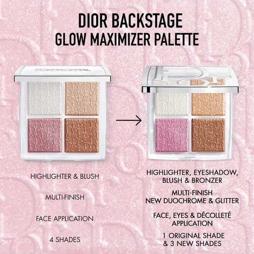 DIOR Backstage Glow Maximizer Palette 001 Universal Glow