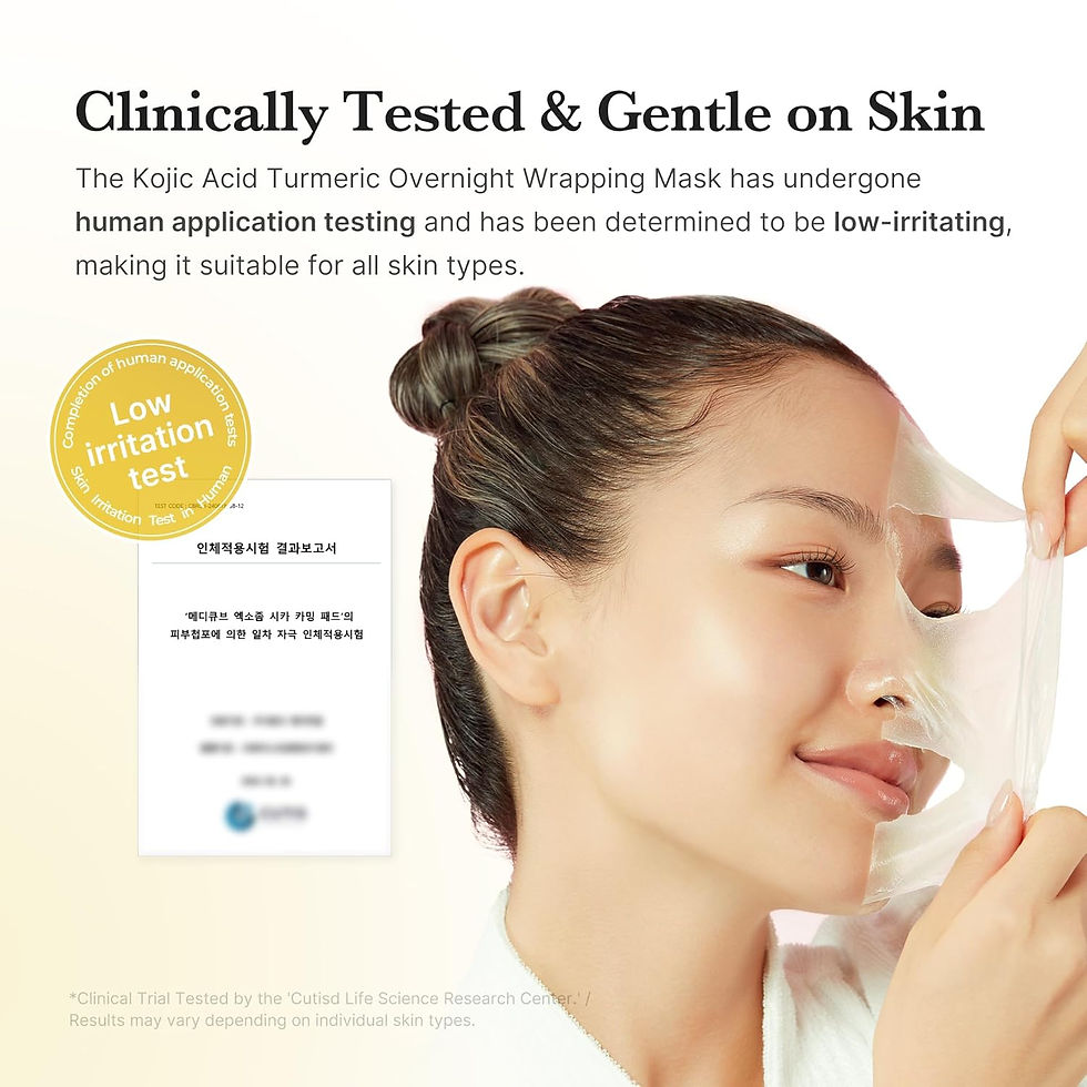 Thumbnail: Medicube Kojic Acid Turmeric Overnight Wrapping Peel Off Mask