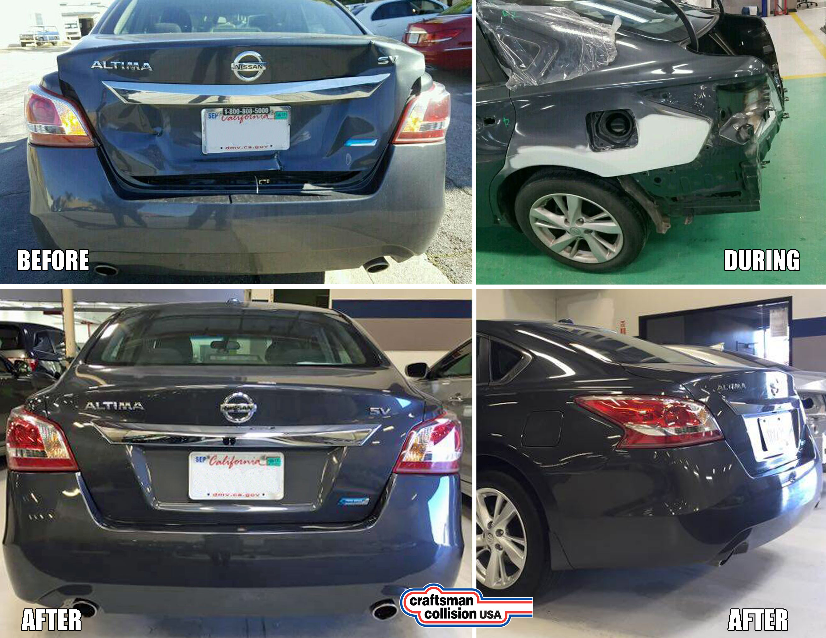 Nissan Altima auto body repair