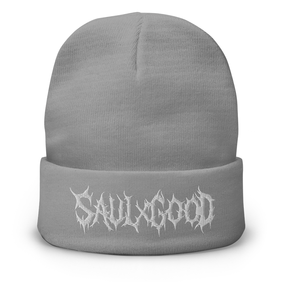 Thumbnail: SAULxGOOD (WHITE) Embroidered Beanie
