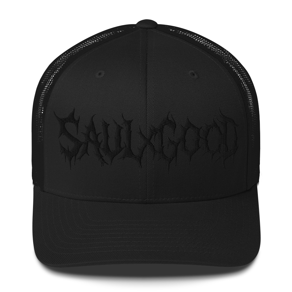 SAULxGOOD (BLACK) Trucker Cap