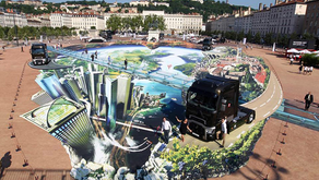 Largest Anamorphic Print