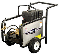 Cold water pressure washer unit