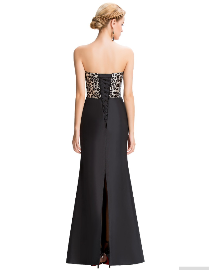 Strapless Black Mermaid 2016