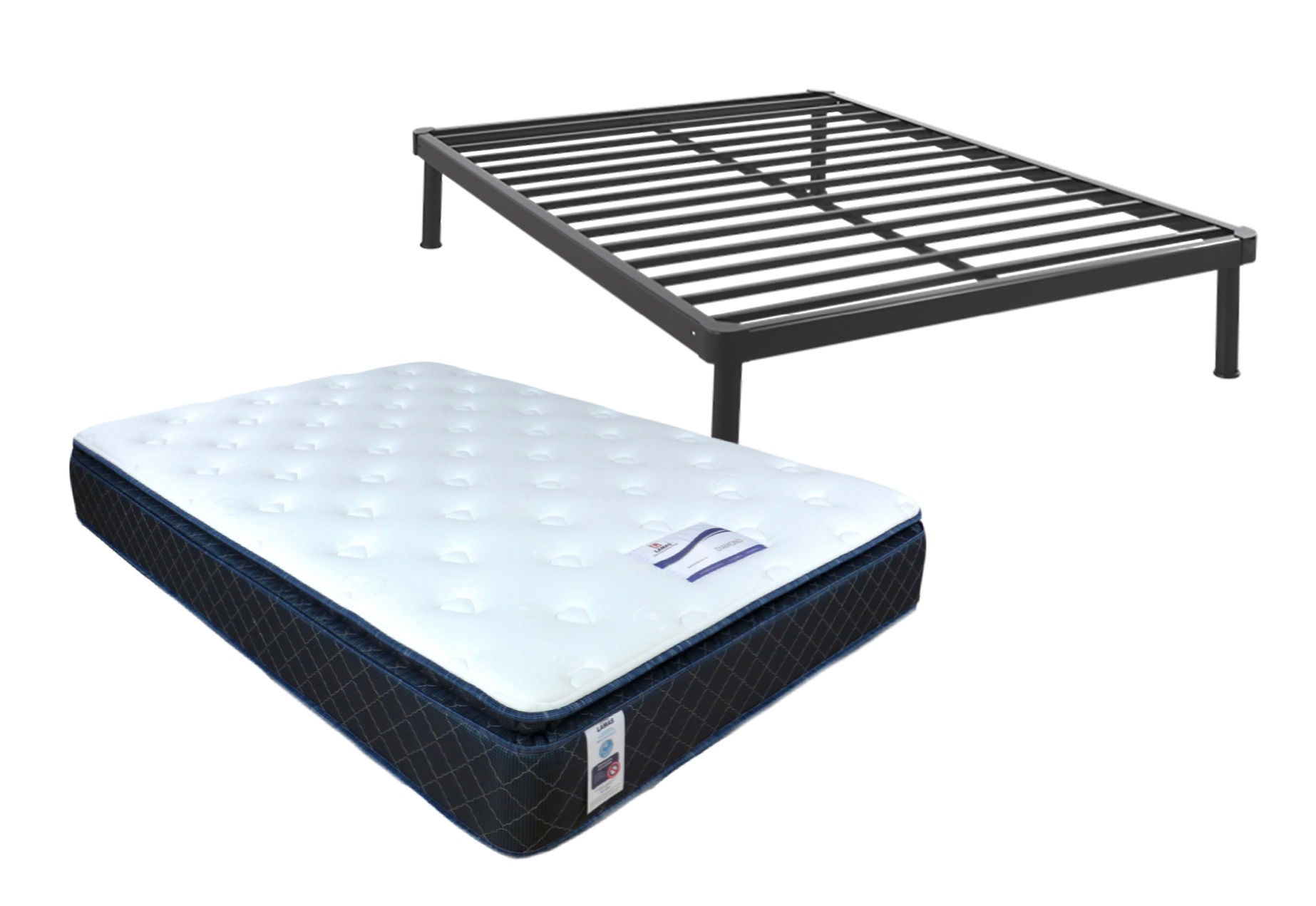 Paquete de Base 204 con Colchón DIAMOND
