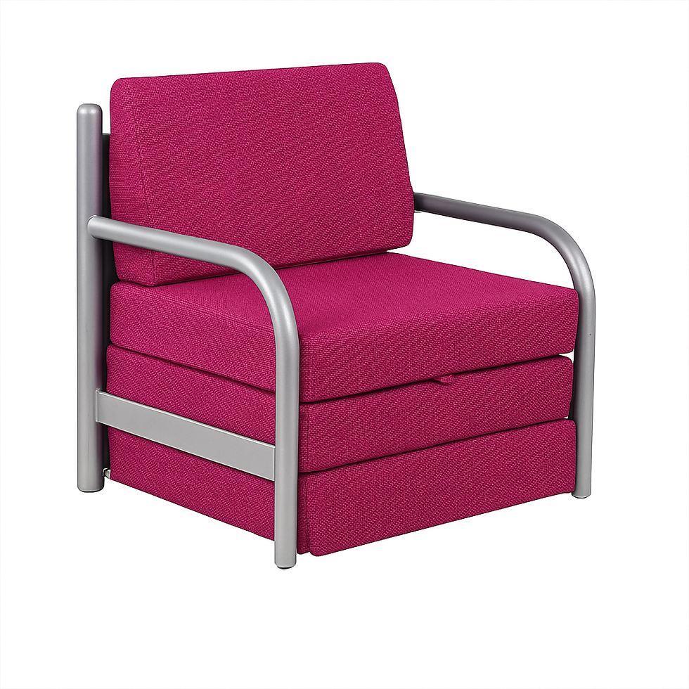 SOFÁ CAMA INDIVIDUAL Fuscia