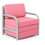 Miniatura: SOFÁ CAMA INDIVIDUAL Rosa CONVERTILAMAS