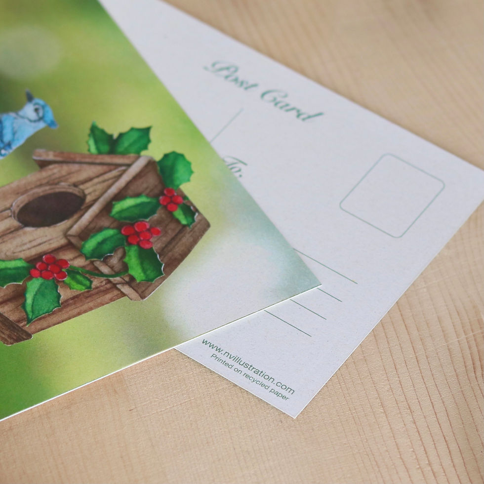 Thumbnail: BIRD POSTCARD