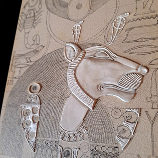 Progress on Sekhmet Who Incinerates the Rebels