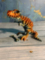 Thumbnail: Skeleton T-Rex 3D Print – Articulated Dinosaur Figure 5x10x3 Display Toy