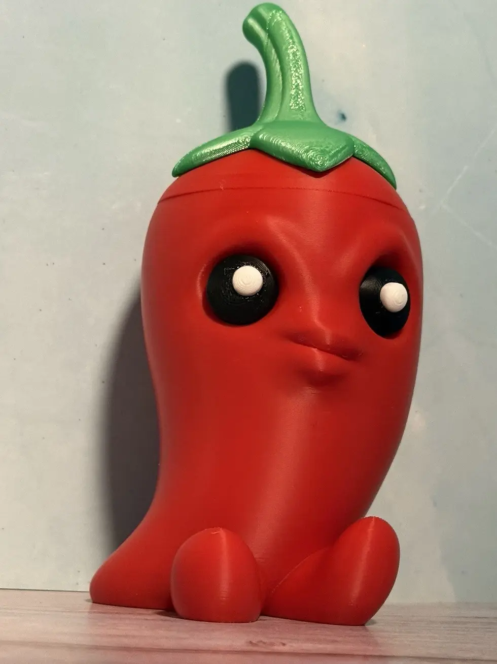 Thumbnail: Hot Chili Container 6" | Fun 3D Printed Decorative Storage