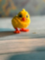 Thumbnail: Cute yellow chick figurines with eggs, including one hatching chick