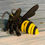 Thumbnail: Cute 3D printed bee figure, small insect collectible with detailed wings