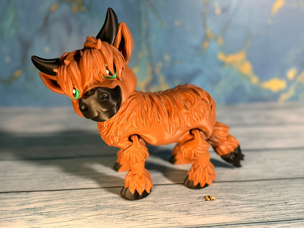 Thumbnail: Highland Cow Figurine