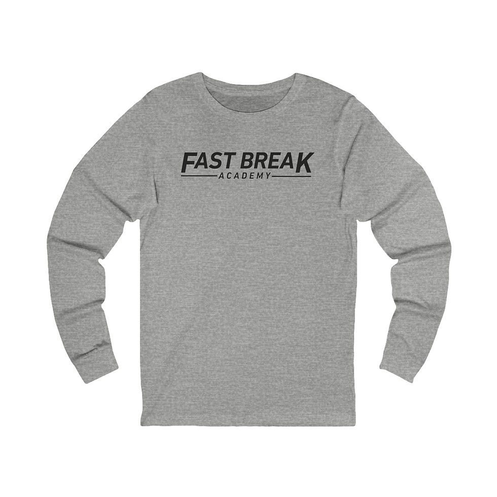 Fast Break Academy | Unisex Jersey Long Sleeve Tee