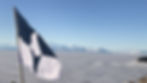 True South flying at McMurdo Station, Antarctica with the Ross Ice Shelf and Royal Society Range in view.