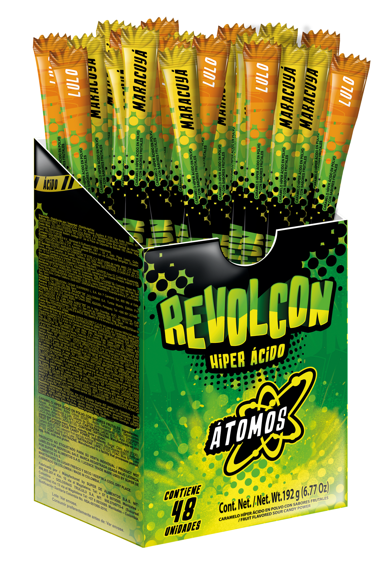 REVOLCON átomos X 48 unidades