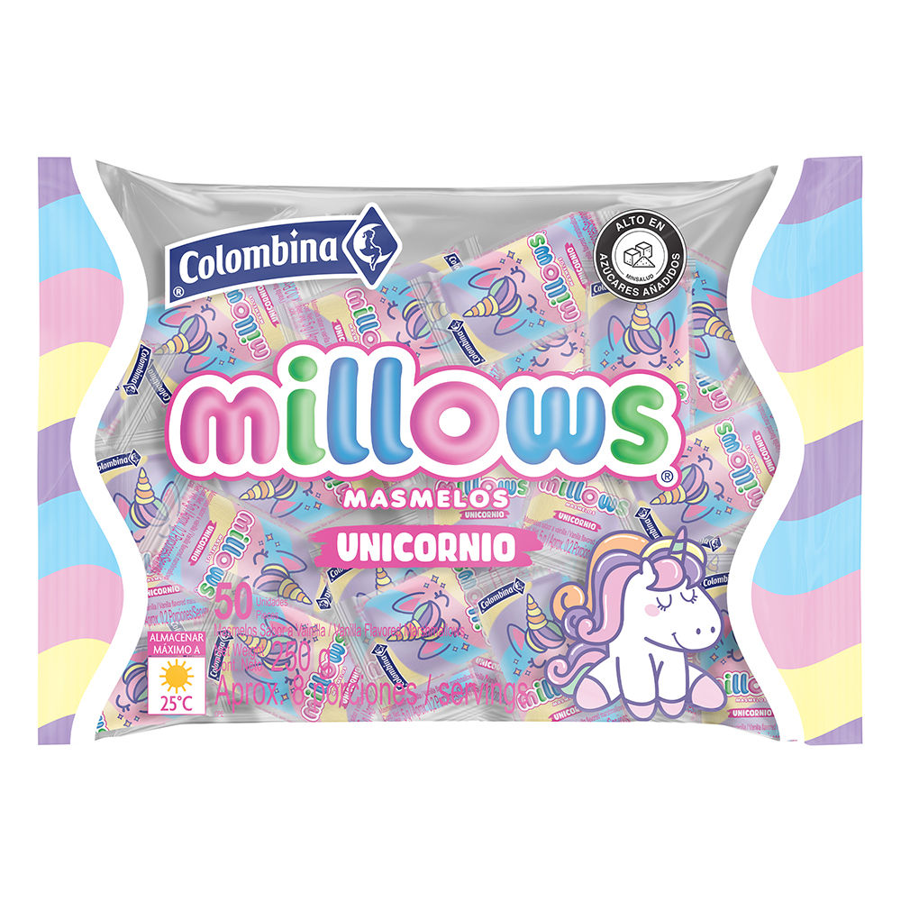 Millows Unicornio  x 50