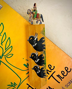 handcarved book mark made by artist of rajasthan india