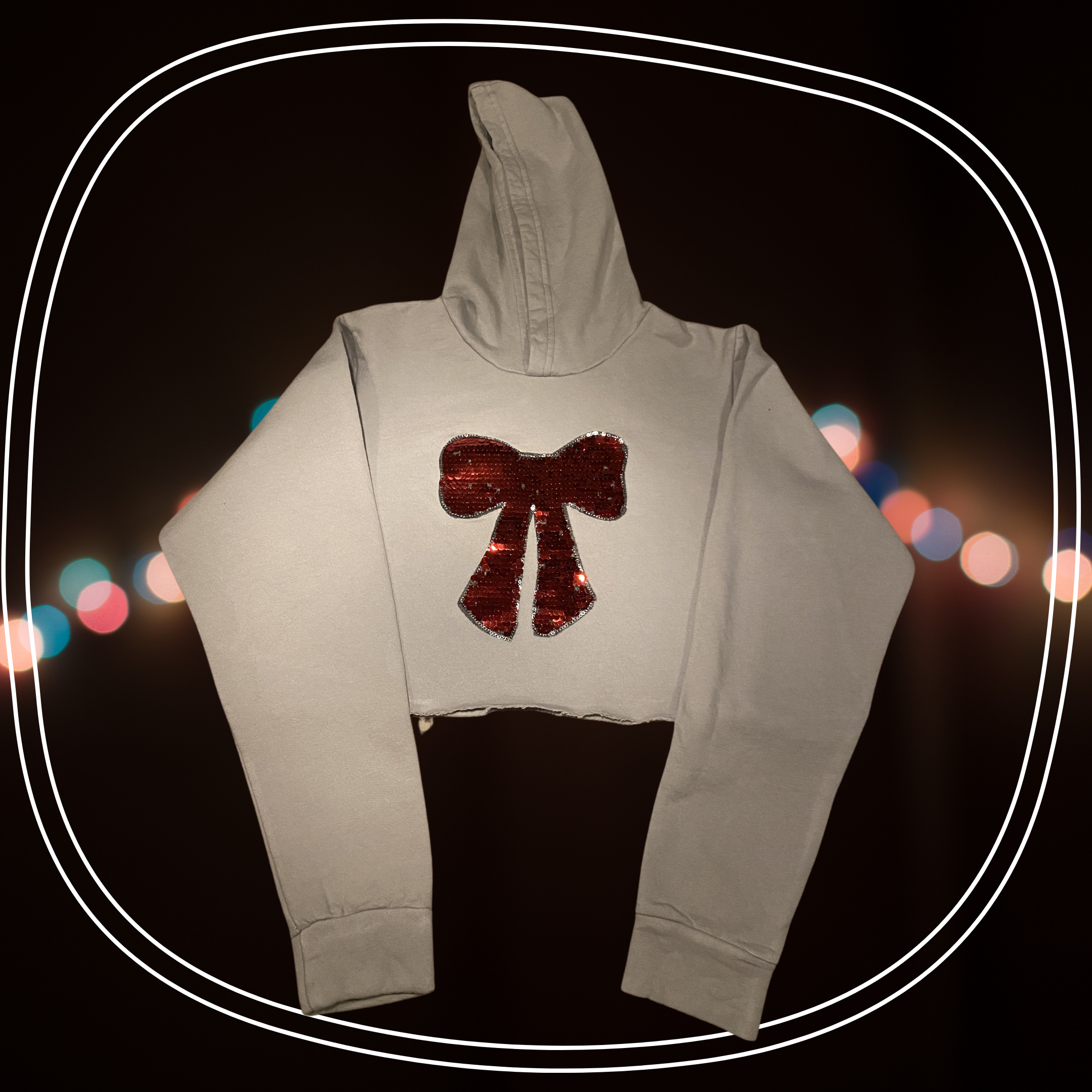 Holiday Bow Hoodie