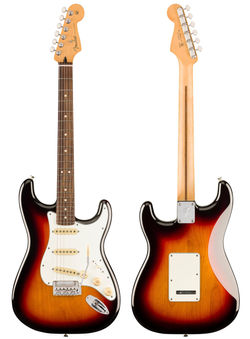 Fender Player II product front and back