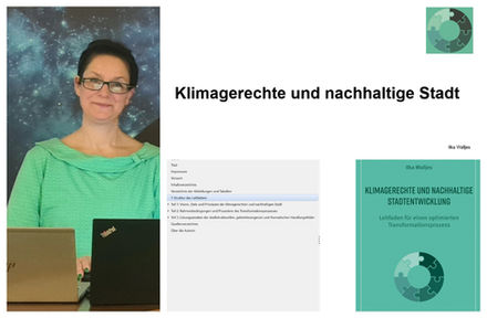 Veranstaltung über die klimagerechte und nachhaltige Stadt in Berlin.