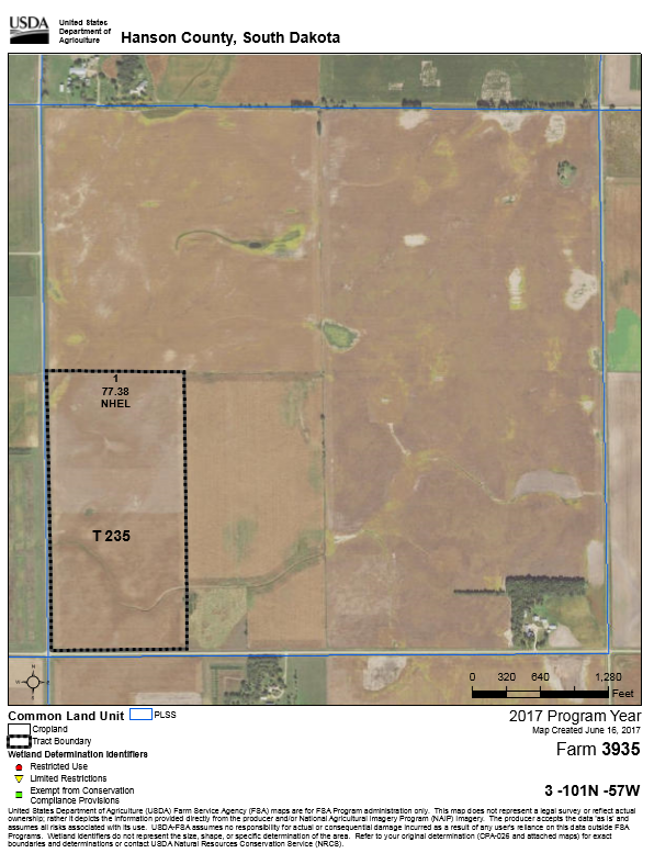 Hanson County South Dakota Land Auction hansenauction