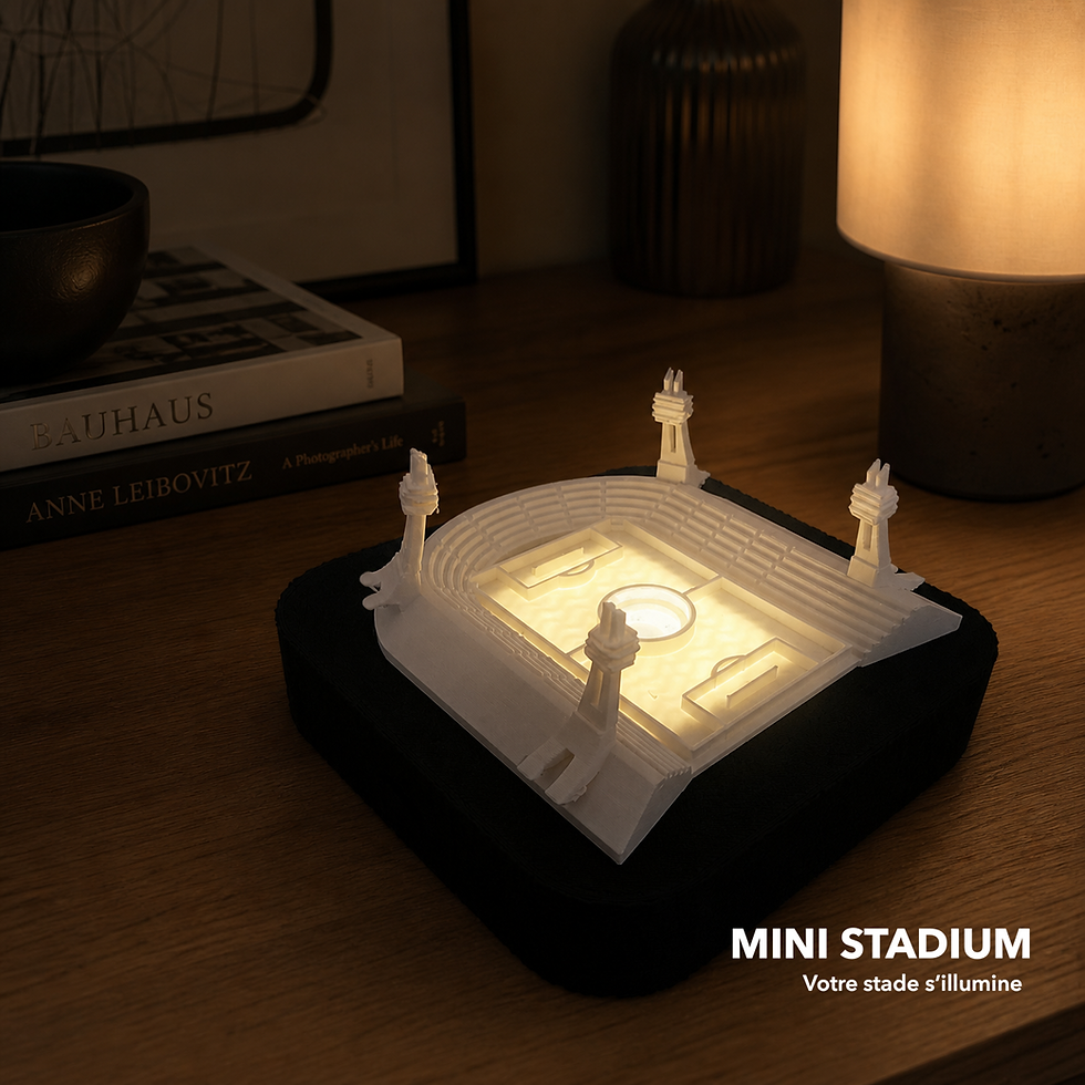 Miniature : Maquette de stade à Poznań (Ancien Lech Poznań) – Miniature décorative