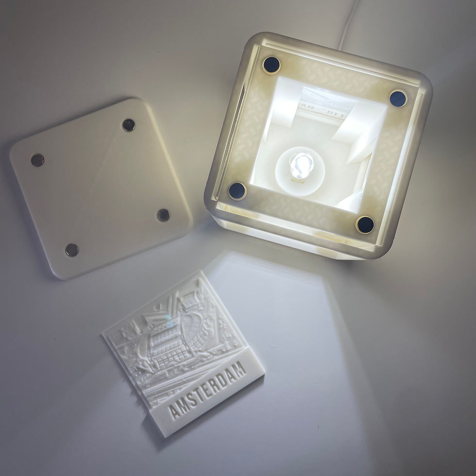 Miniatura: Lampe Lightbox Stade d’Amsterdam