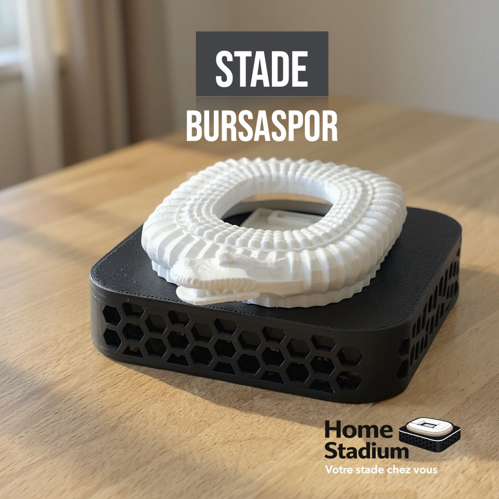 Maquette de stade à Bursa – Miniature décorative