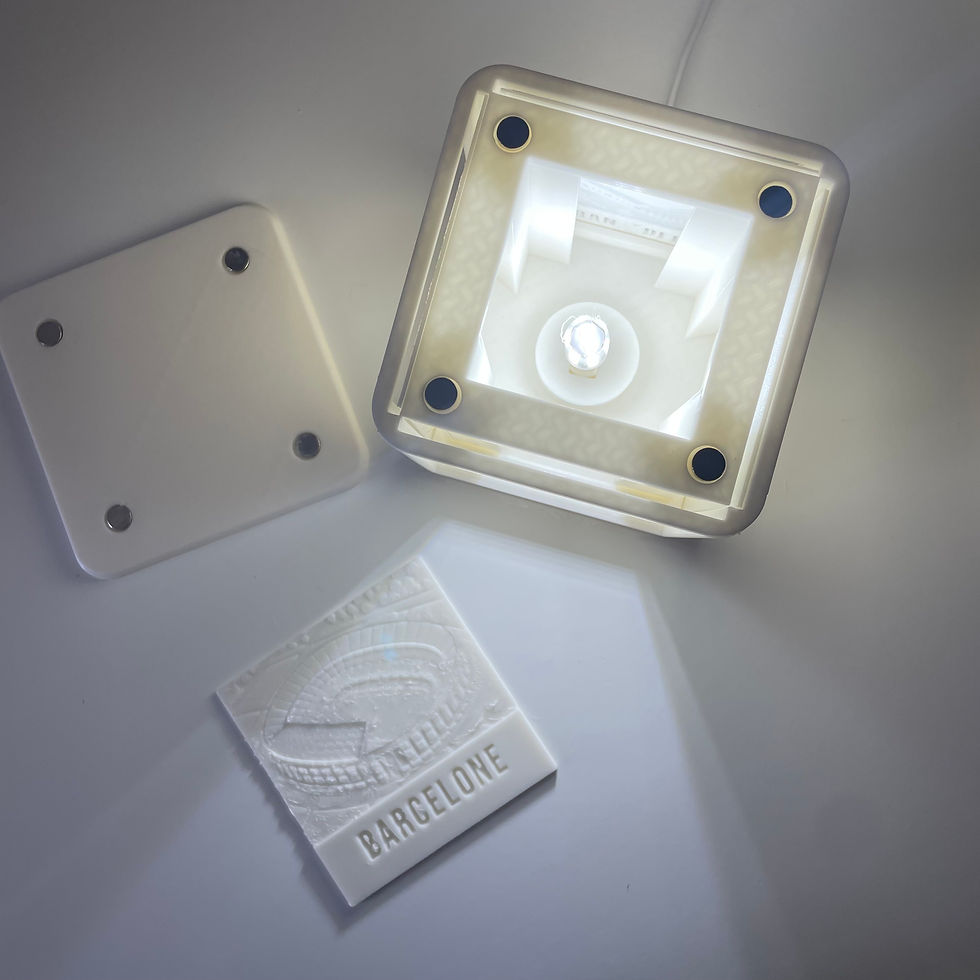 Miniatura: Lampe Lightbox Stade de Barcelone