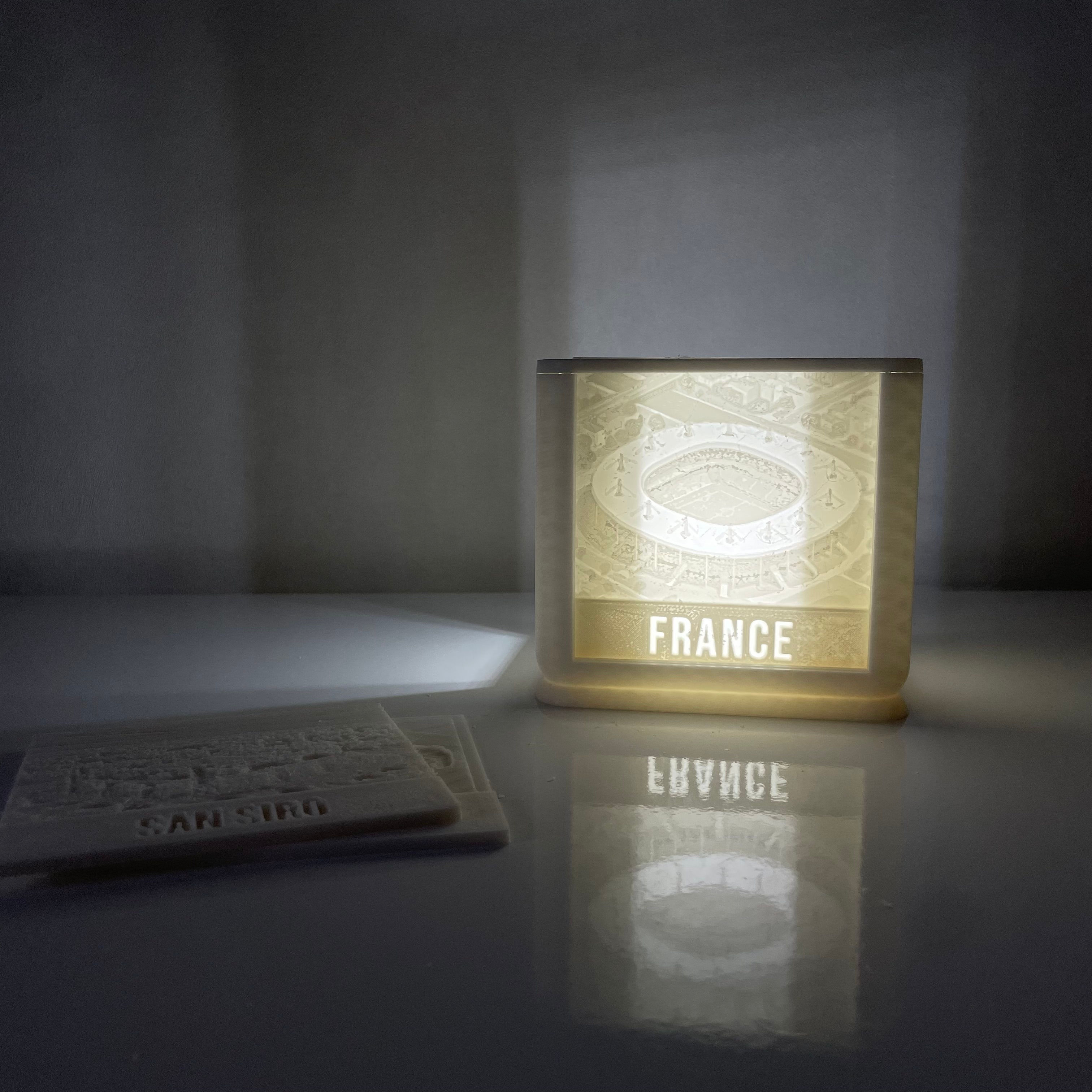 Lampe Lightbox Stade de France