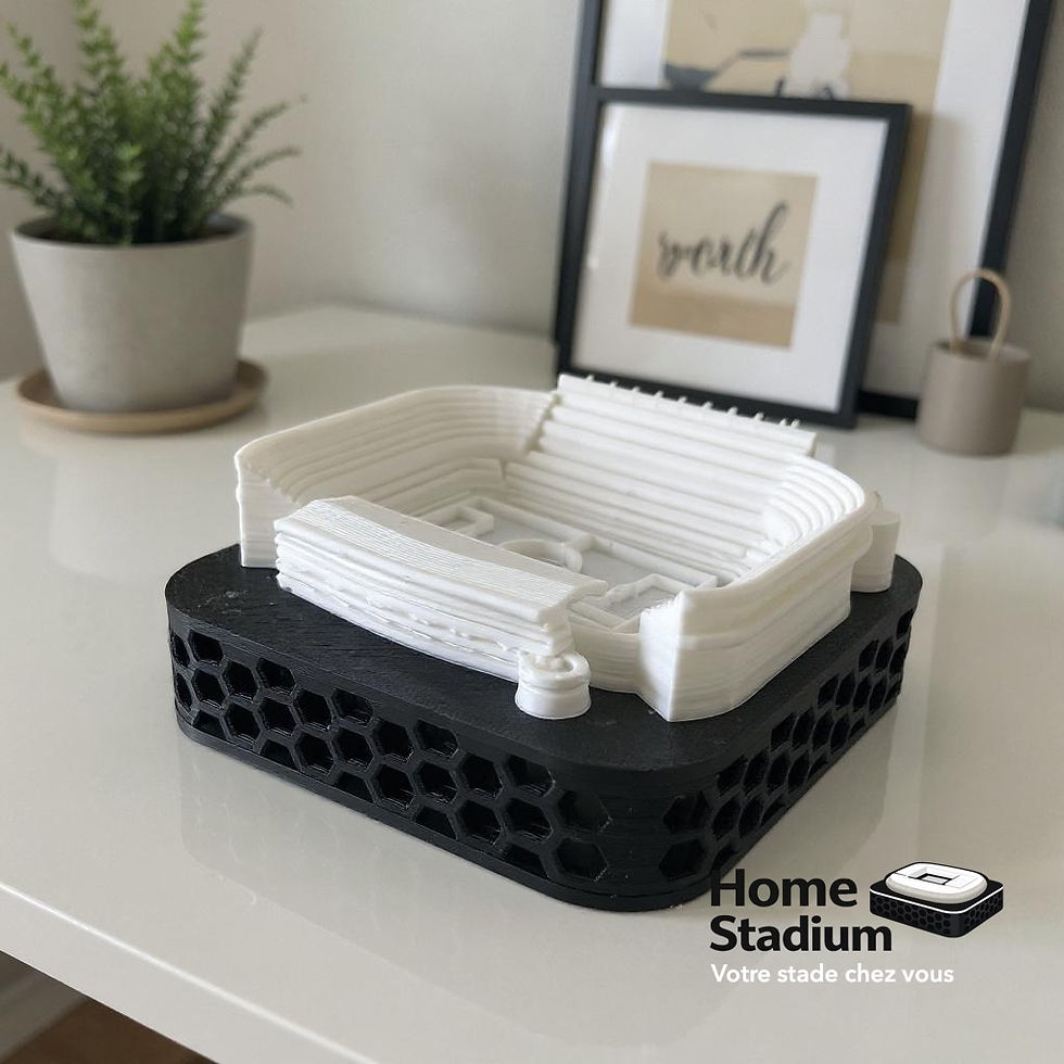 Miniaturbild: Maquette de stade à Valence – Miniature décorative