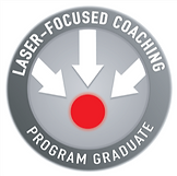 Laser Focused Coaching Graduate Badge
