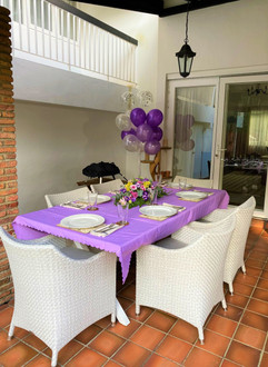 Small Breakfast Meeting Setup in line with International Women's Day