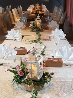 Western Style Wedding Banquet Setup
