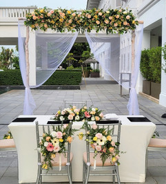 Solemnization at Oasia Resort Sentosa