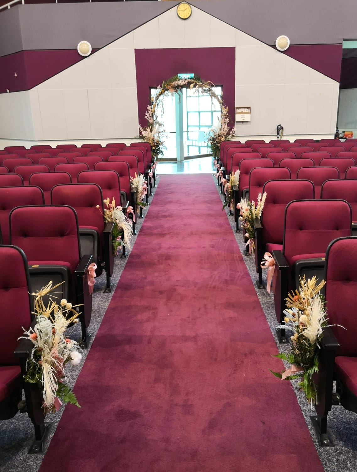 Aisle Pew Flowers -3