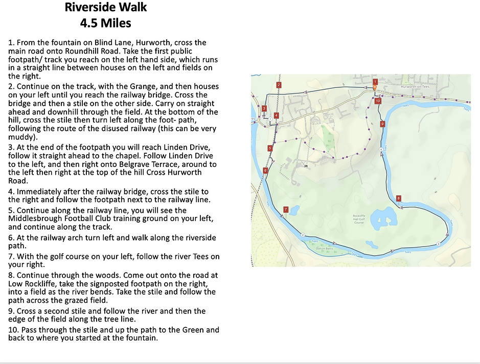 Walking routes