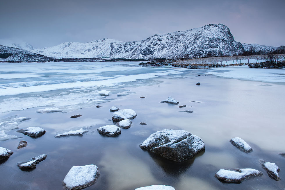 Adam Crews Imagery, Adam Crews, Adam Crews Photography, Sunset, Lake, Mountains, Lofoten Islands, Norway, Europe