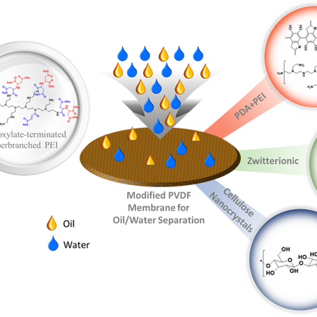 Synthesis of a novel polymer and design of carboxylate-terminated hyperbranched PEI-incorporated PVDF membranes for efficient oil-in-water emulsion separation