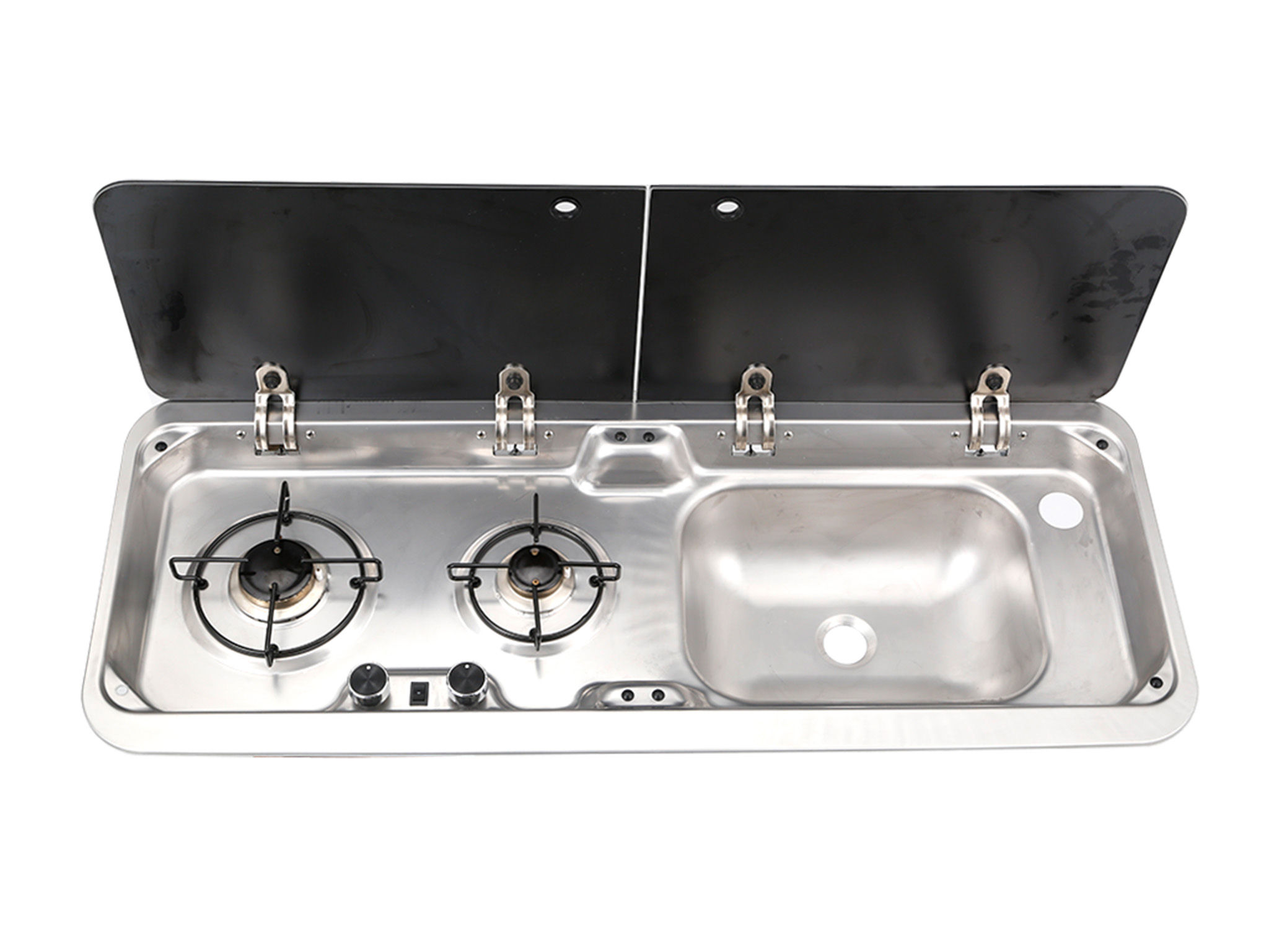 Lavanda 851 R/H Double Hob and Sink