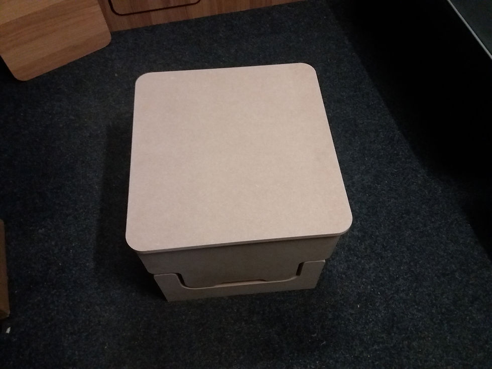 Thumbnail: PLY Camper Motorhome Seat Buddy Box Thetford Toilet 145 165