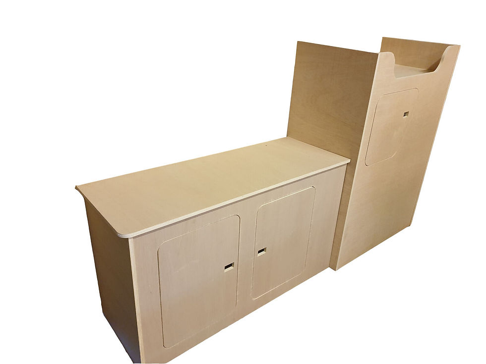 Thumbnail: MDF SWBCurved Top  Camper Unit