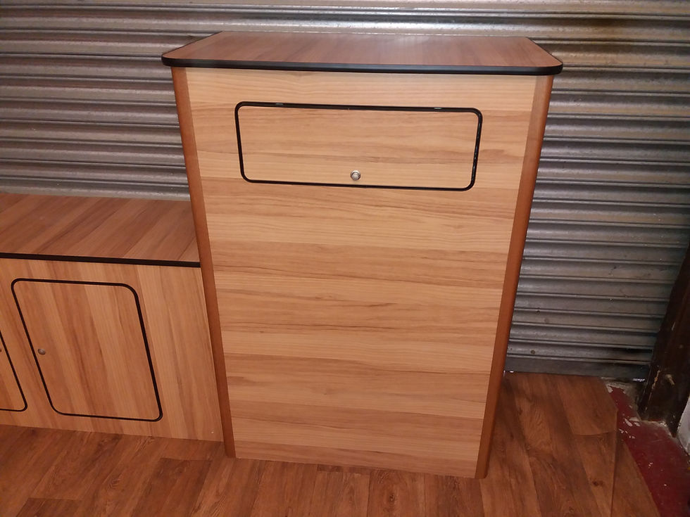 Thumbnail: Lightweight Ply SWB Camper Unit