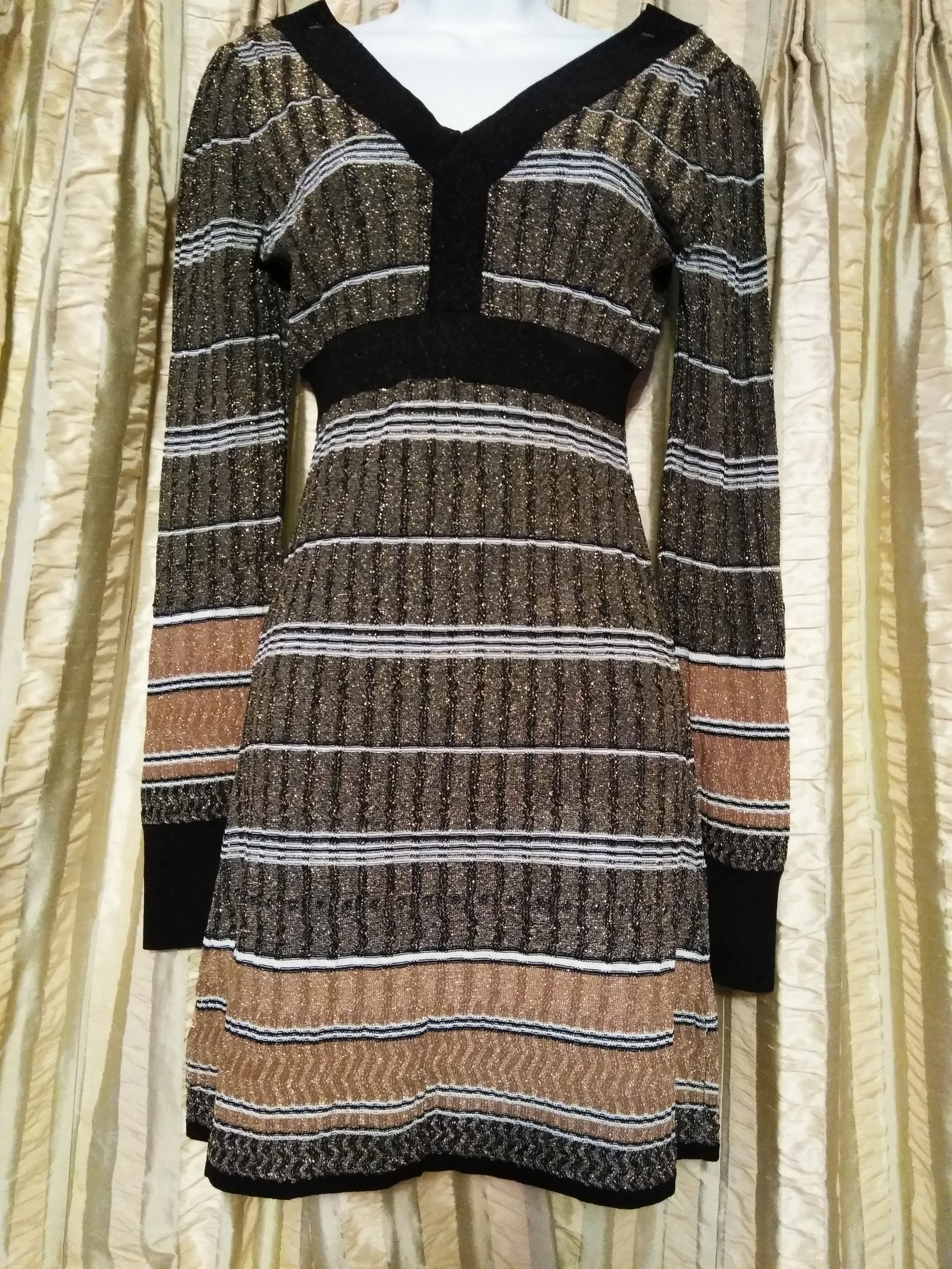 Forever Twenty One Metallic Dress - Size Medium