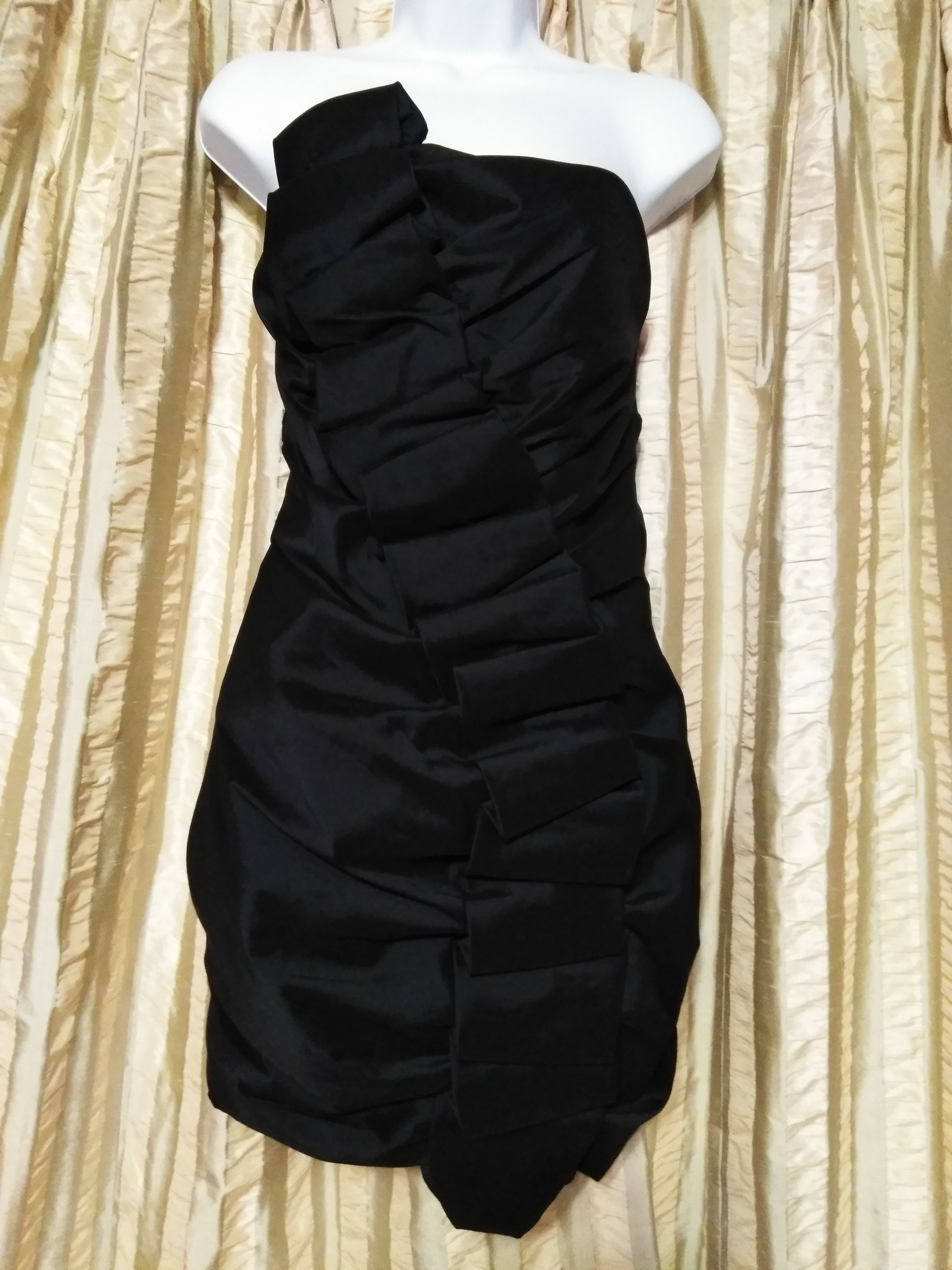 Love Tease Black Couture Dress - Size 9