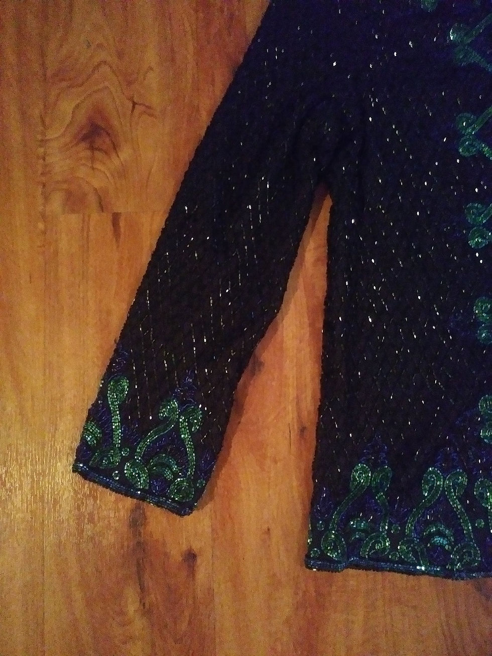 Thumbnail: Scala Beaded Jacket - Size Large